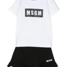 Комплект из футболки и шортов с логотипом