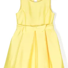 Платье с плиссированной юбкой