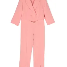 Костюм с двубортным пиджаком