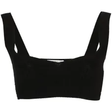 Укороченный топ в рубчик