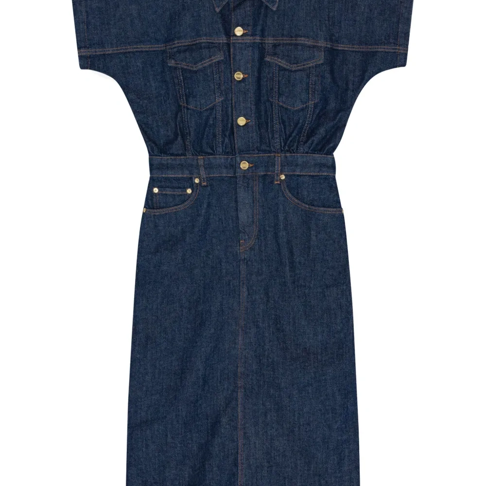 Джинсовое платье миди Rose Джинсовое платье миди Rose