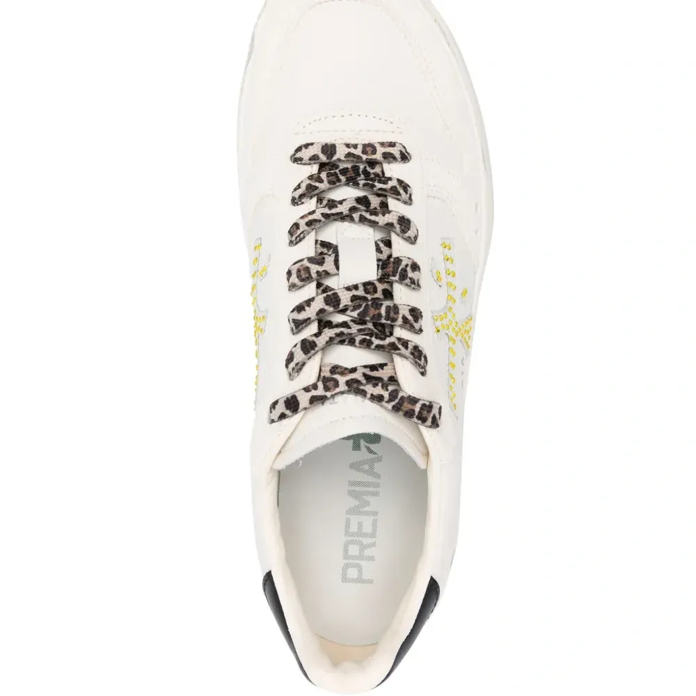 Кеды на платформе с логотипом