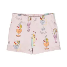 Шорты с графичным принтом