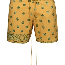 Плавки-шорты с принтом