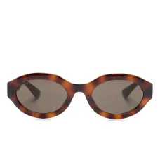 Солнцезащитные очки в овальной оправе Солнцезащитные очки в овальной оправе