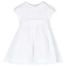 Льняное платье со складками