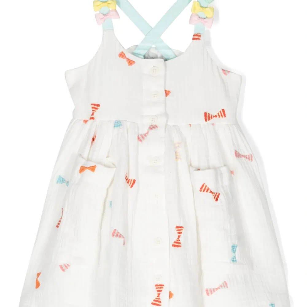 Платье с бантом