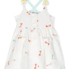 Платье с бантом