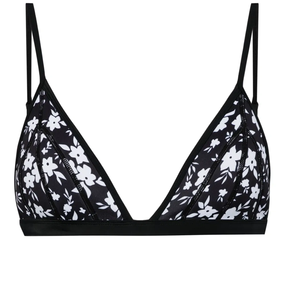 Топ бикини с треугольными чашками