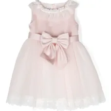 Платье из тюля с бантом