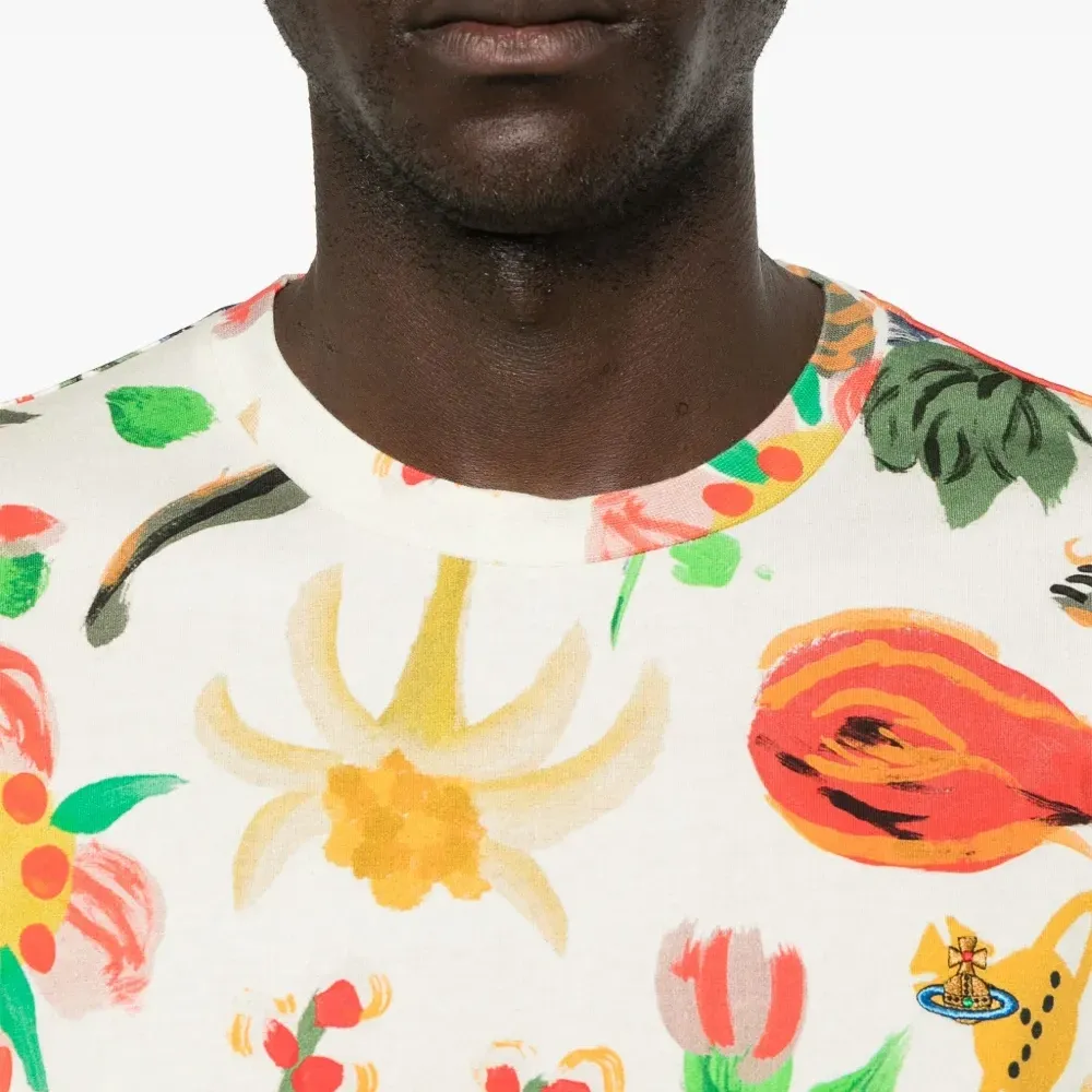 Футболка с принтом