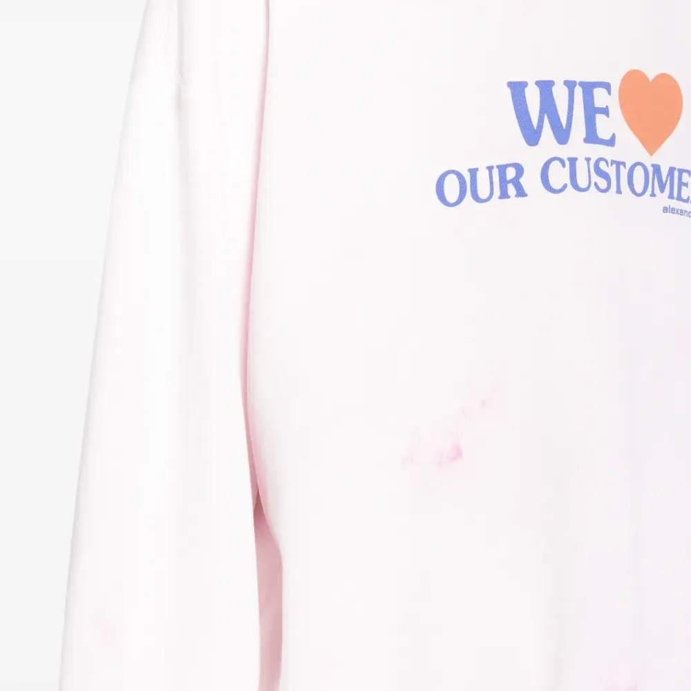 Толстовка We Love Our Customers