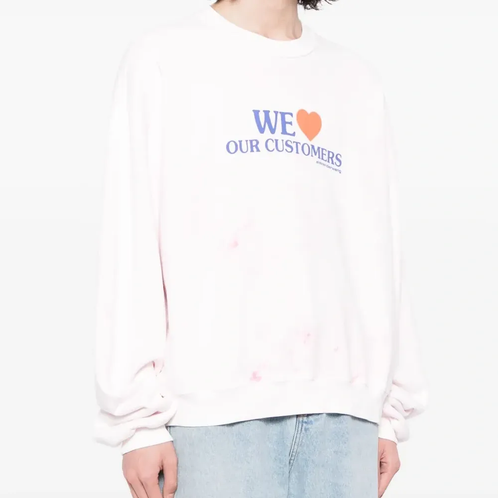 Толстовка We Love Our Customers