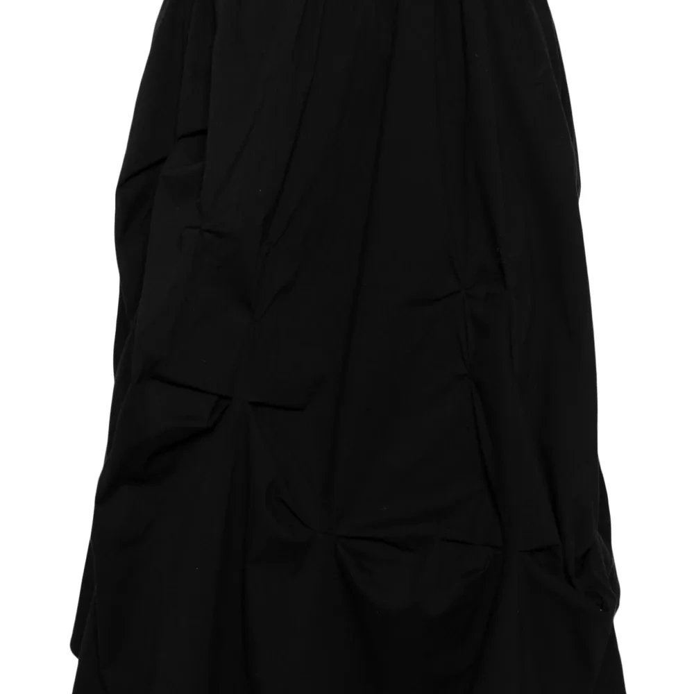 Юбка миди со сборками