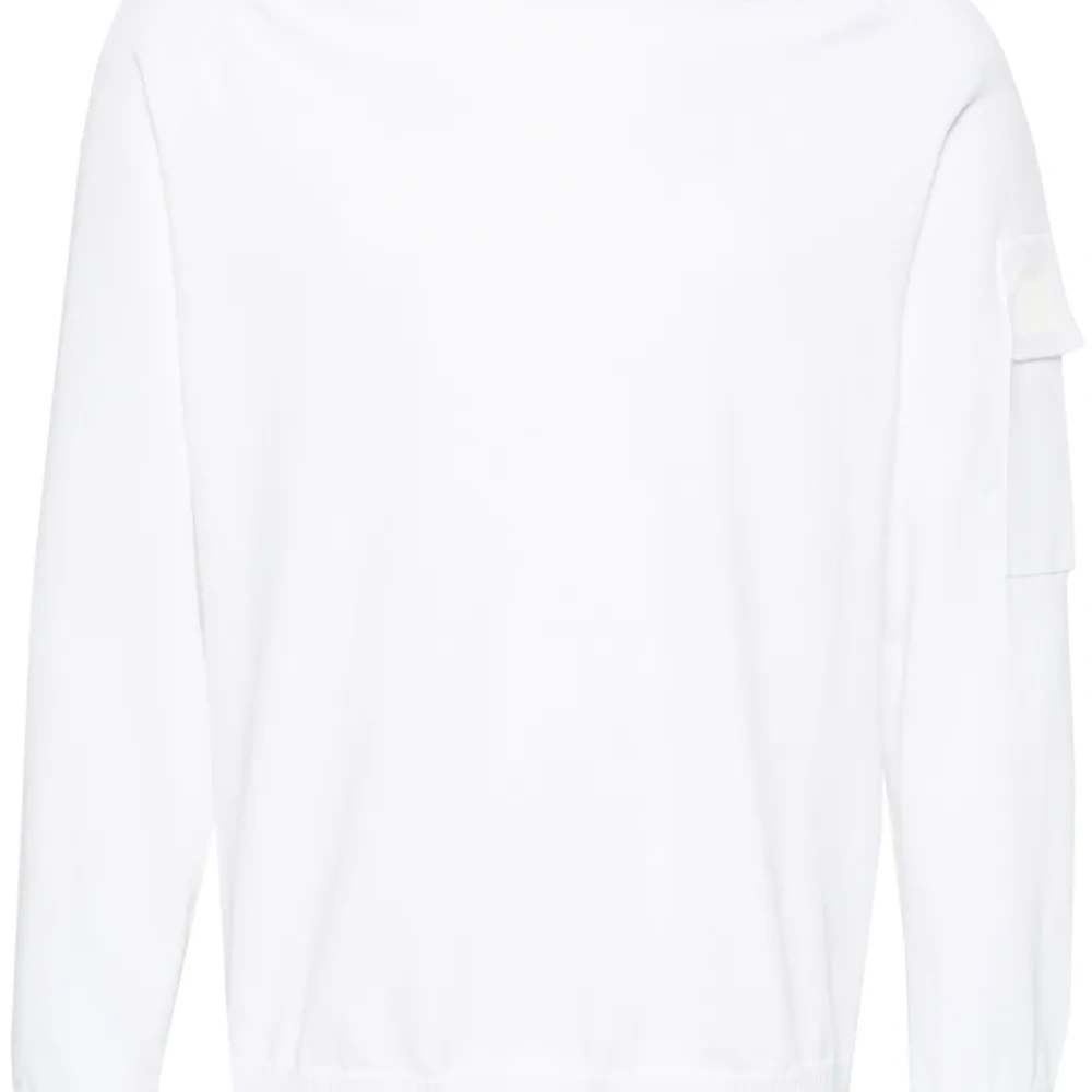 Джемпер с нашивкой-логотипом