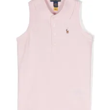 Рубашка поло без рукавов с вышивкой Polo Pony