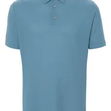 Рубашка поло тонкой вязки Рубашка поло тонкой вязки