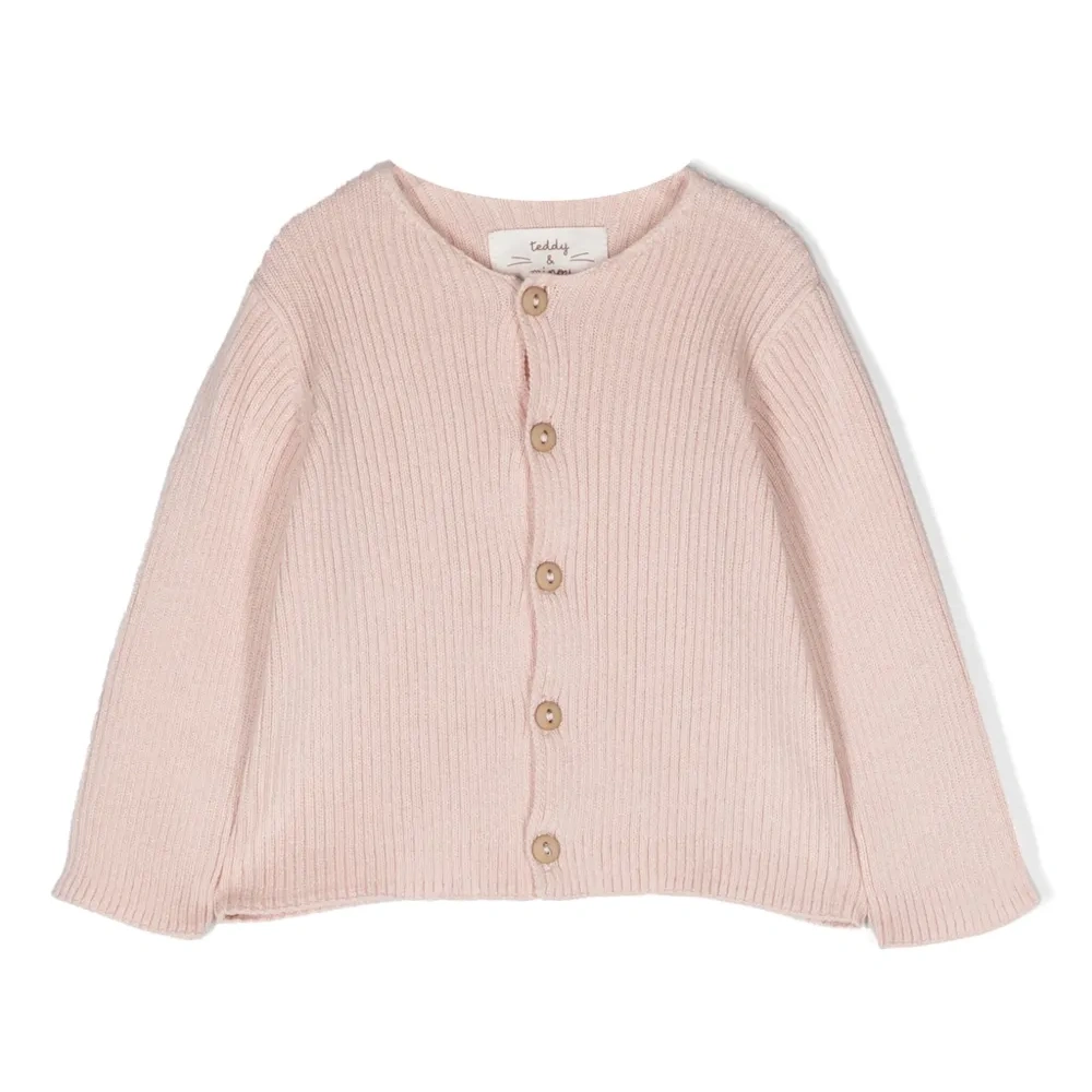 Кардиган в рубчик