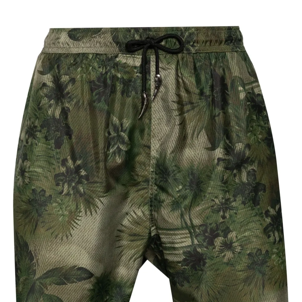 Плавки-шорты с камуфляжным принтом