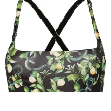 Топ бикини с принтом Lemon