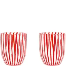 Набор Capri Stripe из двух стаканов Набор Capri Stripe из двух стаканов