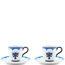 Набор Jaipur из двух пар кофейных чашек и блюдец Набор Jaipur из двух пар кофейных чашек и блюдец