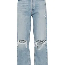 Джинсы свободного кроя средней посадки Джинсы свободного кроя средней посадки