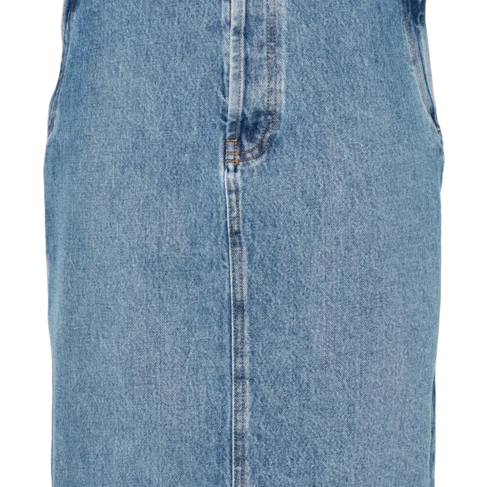 Джинсовая юбка мини