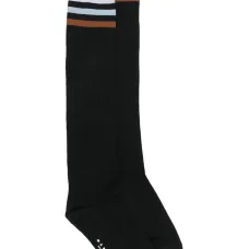 носки в рубчик с полосками носки в рубчик с полосками