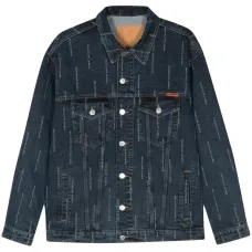 Джинсовая куртка с вышивкой