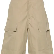 Прямые шорты с завышенной талией