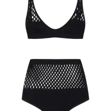 Бикини с сетчатыми вставками