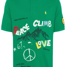 Рубашка поло Peace Climb Love