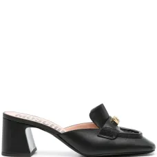 Мюли с логотипом