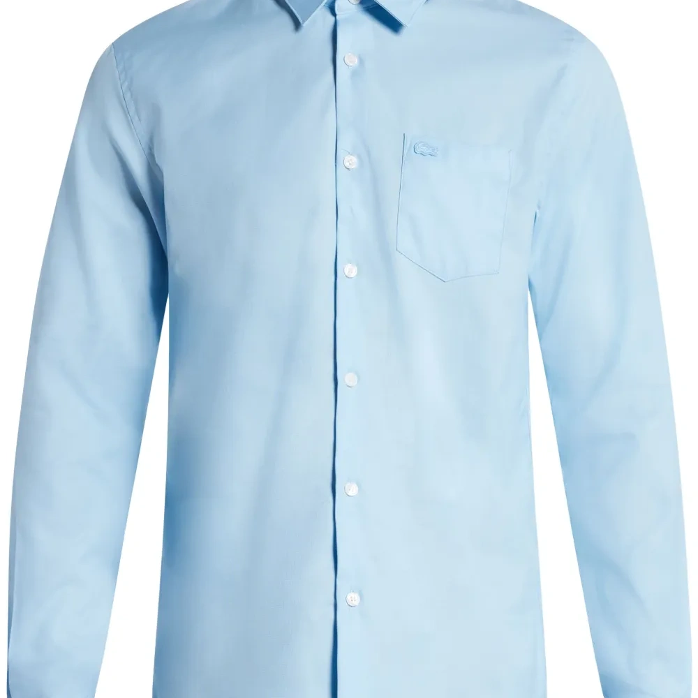 Рубашка с вышитым логотипом