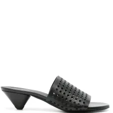 Мюли с перфорацией