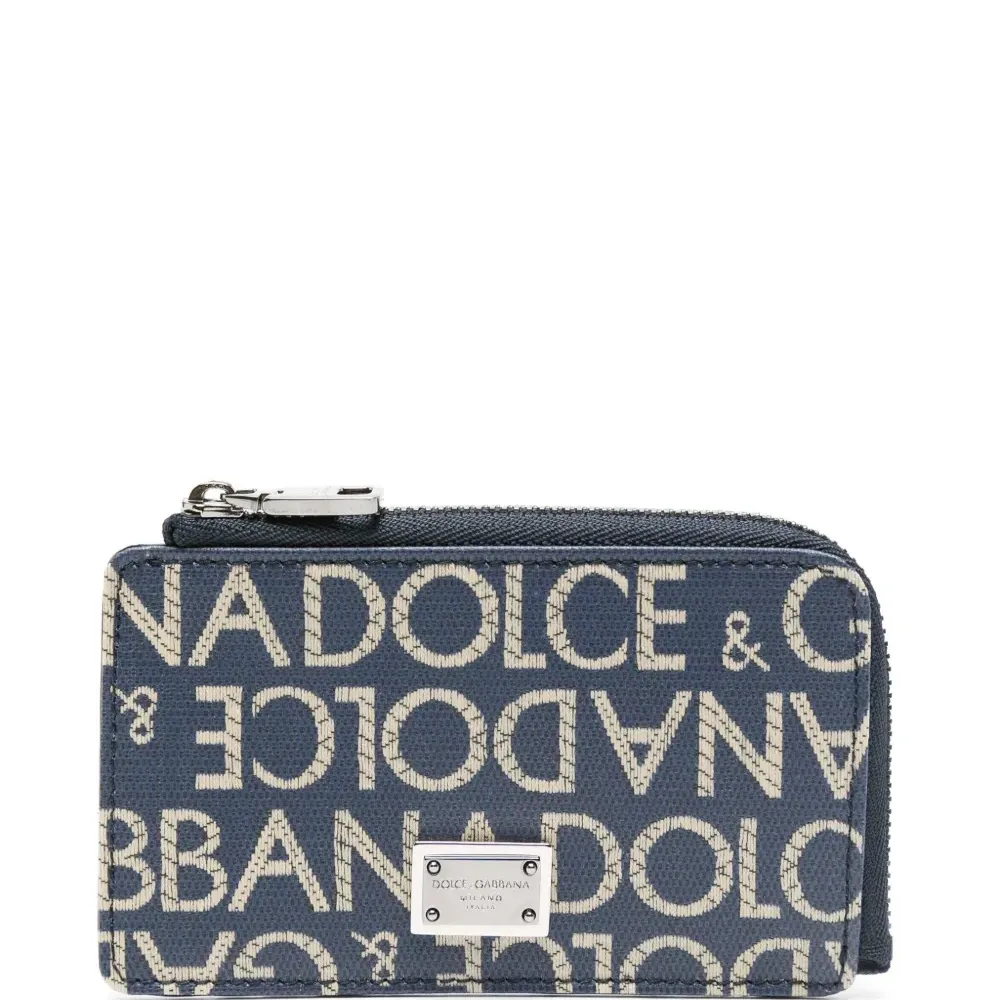 Картхолдер с жаккардовым логотипом