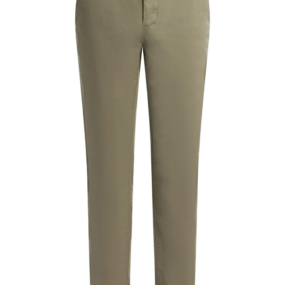 Твиловые брюки кроя слим