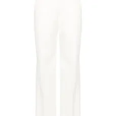 Брюки строгого кроя с завышенной талией Брюки строгого кроя с завышенной талией