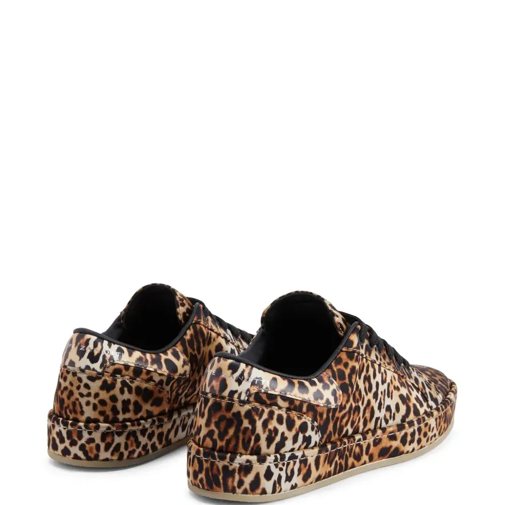 Кроссовки GZ-City с леопардовым принтом