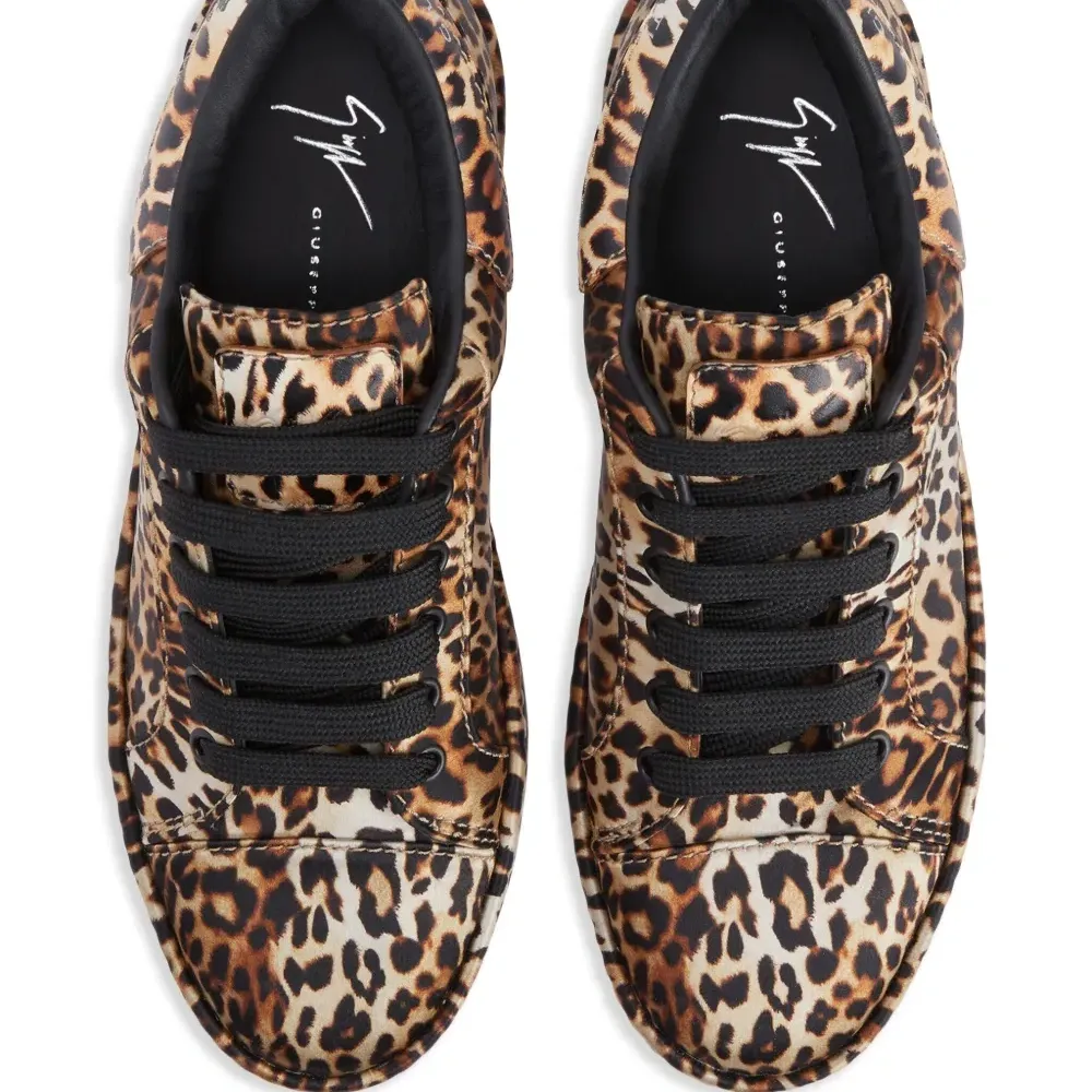 Кроссовки GZ-City с леопардовым принтом