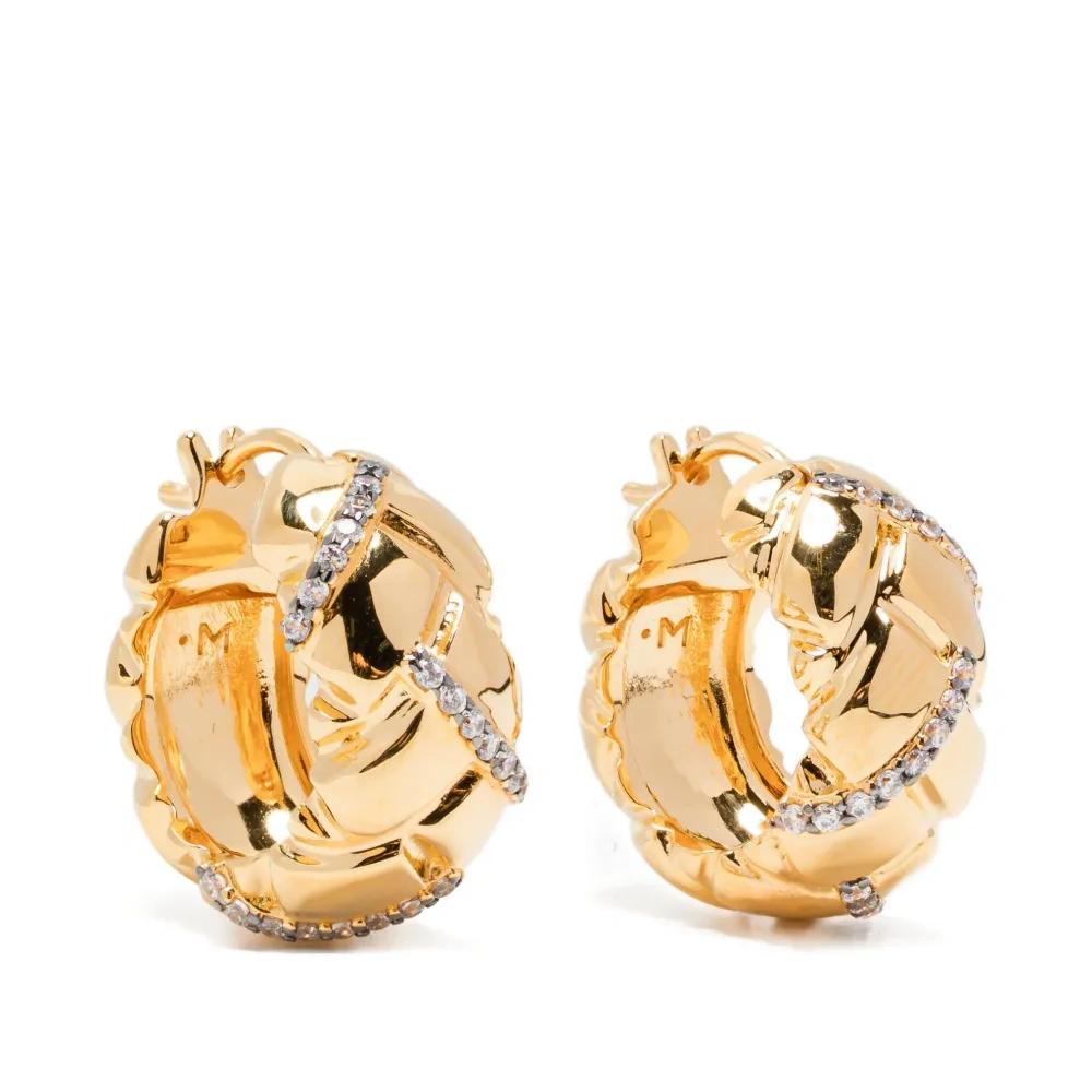 Серьги-кольца Waffle из коллаборации с Lucy Williams