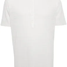 Футболка с планкой на пуговицах