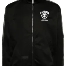 Куртка на молнии с вышитым логотипом