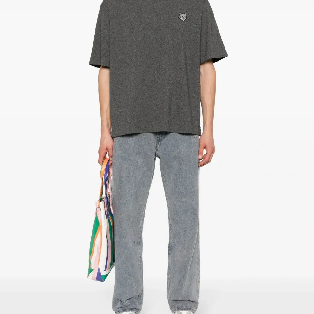 Футболка с нашивкой Fox