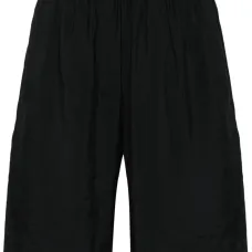 Шорты прямого кроя с логотипом