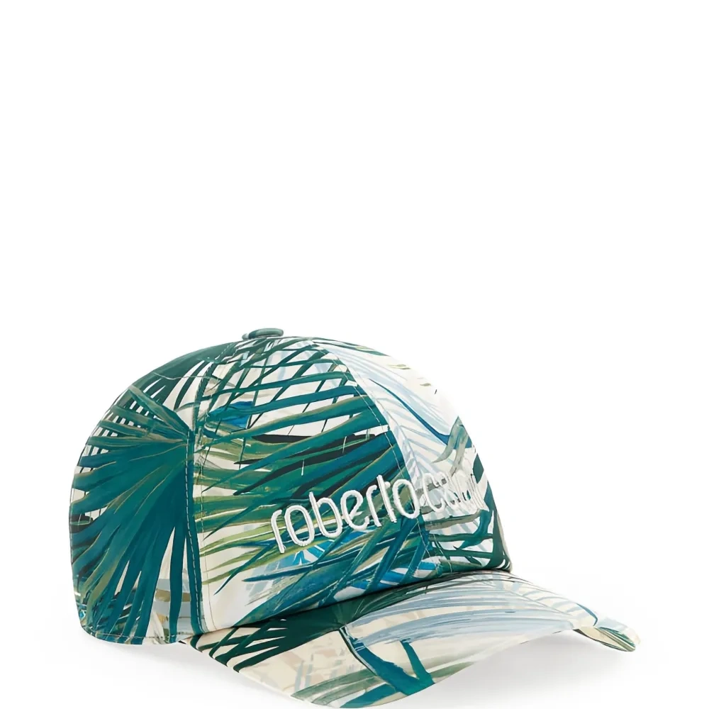 Бейсболка с вышитым логотипом и принтом