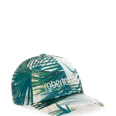 Бейсболка с вышитым логотипом и принтом