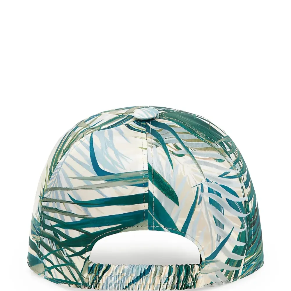 Бейсболка с вышитым логотипом и принтом