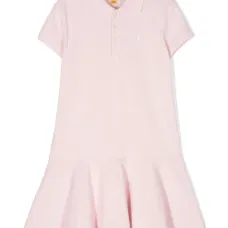 Платье Polo Pony с воротником поло